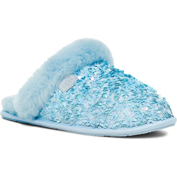 UGG Shoes New Ugg Size 7 Womens Scuffette Ii Chunky Sequin Slippers